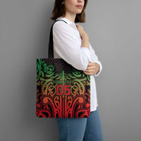 Custom Aotearoa Tuhoe Tote Bag Maori Tribal Pattern Mix Poutama