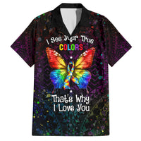 I See Your True Colors Personalised Hawaiian Shirt Autism Awareness