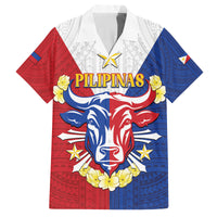 Personalised Philippines Independence Day Family Matching Long Sleeve Bodycon Dress and Hawaiian Shirt Maligayang Araw ng Kalayaan Filipino Carabao