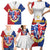 Personalised Philippines Independence Day Family Matching Short Sleeve Bodycon Dress and Hawaiian Shirt Maligayang Araw ng Kalayaan Filipino Carabao