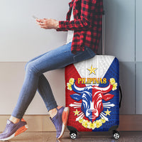 Philippines Independence Day Luggage Cover Maligayang Araw ng Kalayaan Filipino Carabao LT05 - Polynesian Pride