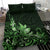 Matariki New Zealand Bedding Set Maori Pattern Green Galaxy