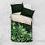 Matariki New Zealand Bedding Set Maori Pattern Green Galaxy