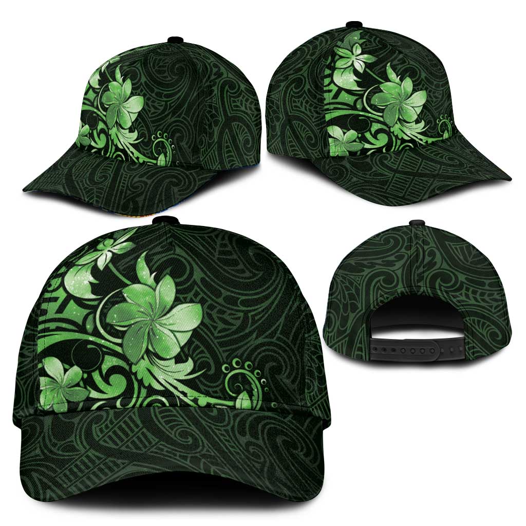 Matariki New Zealand Classic Cap Maori Pattern Green Galaxy