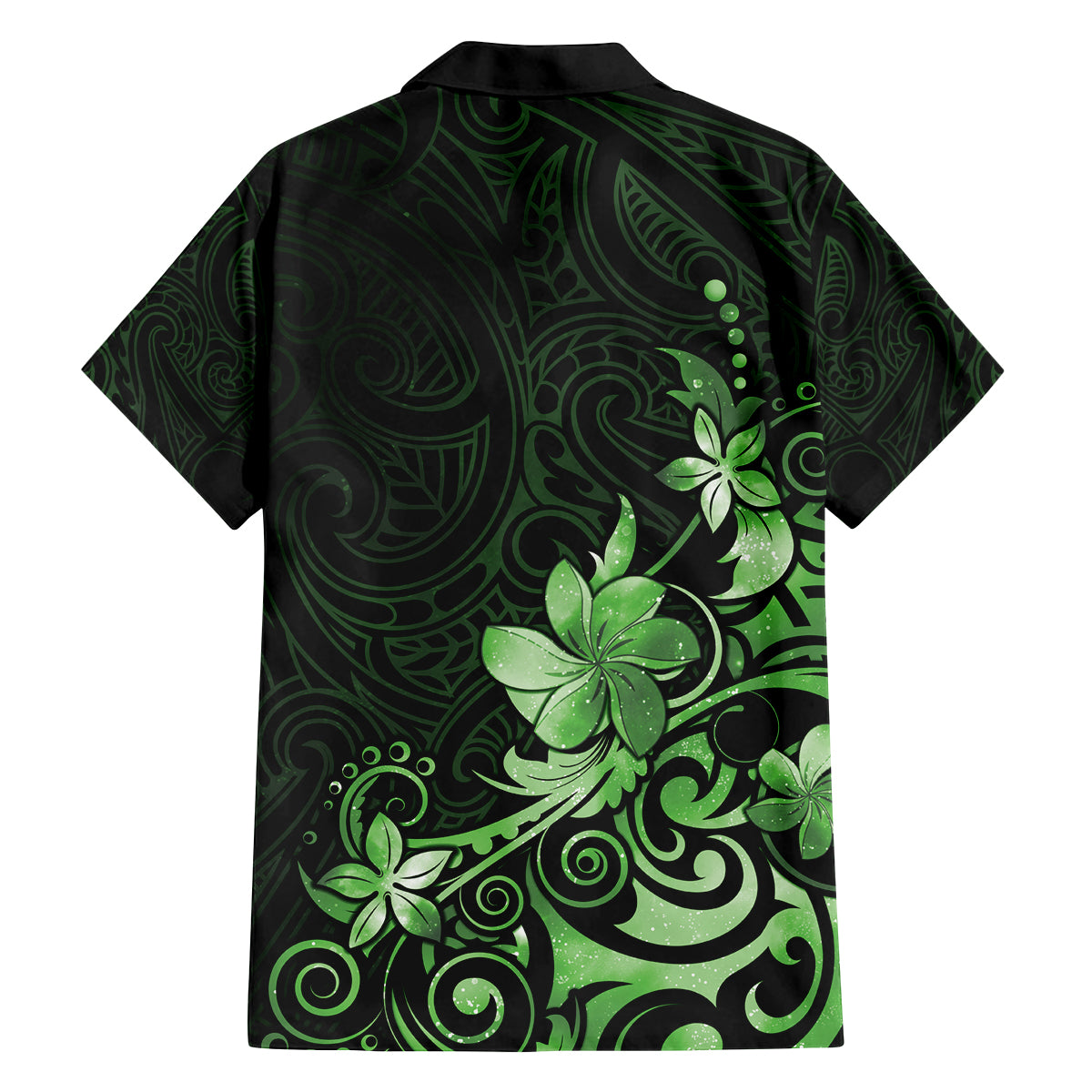 Matariki New Zealand Family Matching Summer Maxi Dress and Hawaiian Shirt Maori Pattern Green Galaxy LT05 - Polynesian Pride