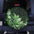 Matariki New Zealand Spare Tire Cover Maori Pattern Green Galaxy