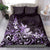 Matariki New Zealand Bedding Set Maori Pattern Purple Galaxy