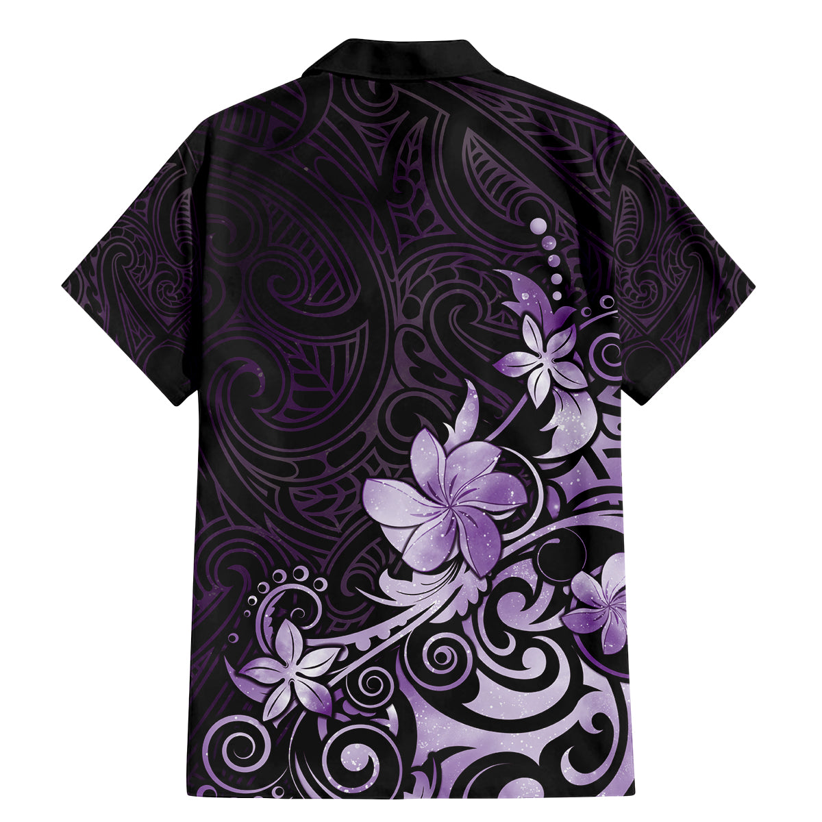 Matariki New Zealand Family Matching Mermaid Dress and Hawaiian Shirt Maori Pattern Purple Galaxy LT05 - Polynesian Pride