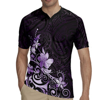Matariki New Zealand Rugby Jersey Maori Pattern Purple Galaxy