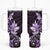 Matariki New Zealand Tumbler With Handle Maori Pattern Purple Galaxy