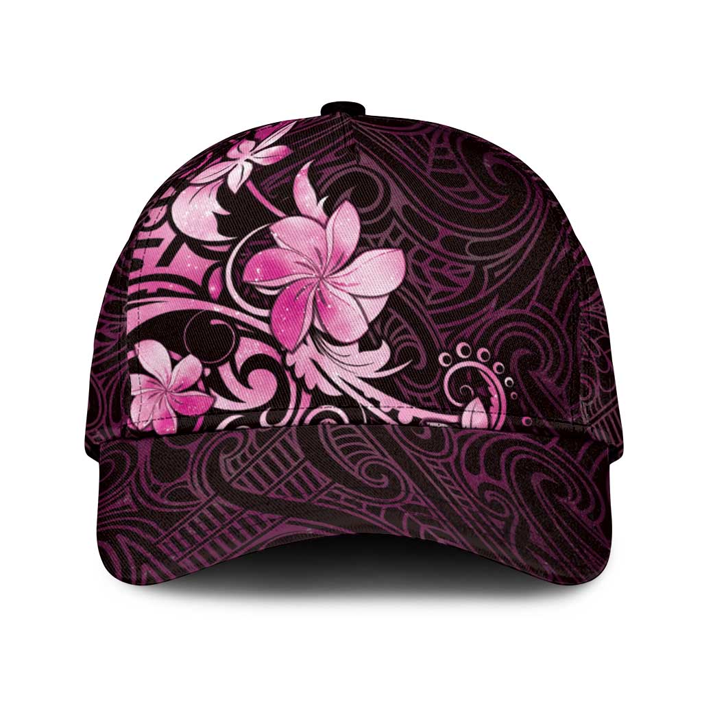 Matariki New Zealand Classic Cap Maori Pattern Pink Galaxy