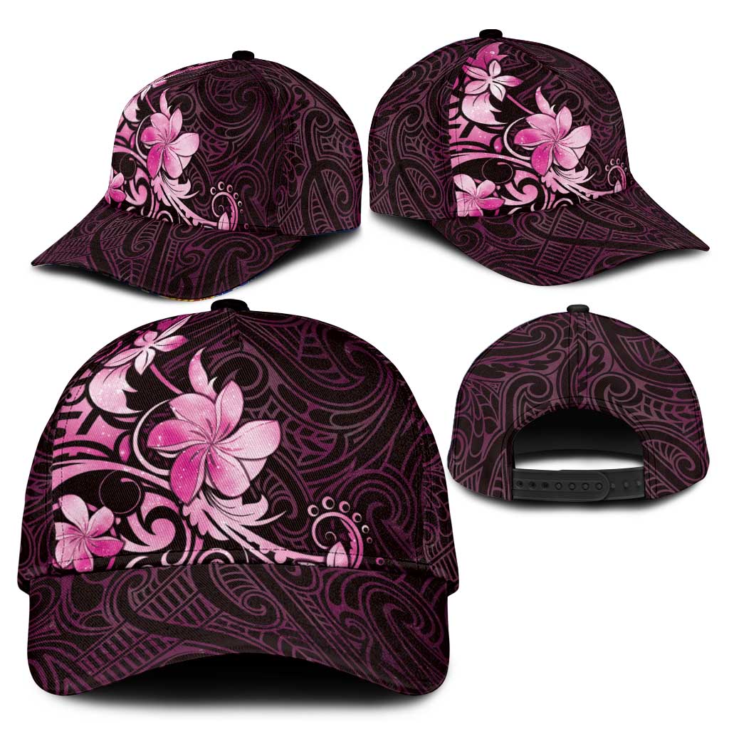 Matariki New Zealand Classic Cap Maori Pattern Pink Galaxy