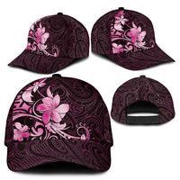 Matariki New Zealand Classic Cap Maori Pattern Pink Galaxy