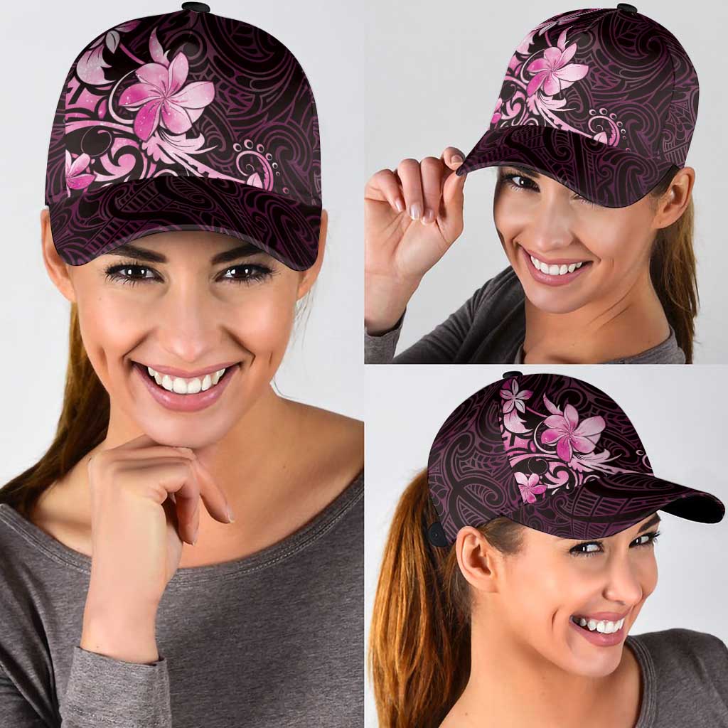 Matariki New Zealand Classic Cap Maori Pattern Pink Galaxy