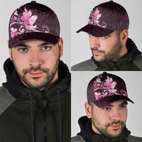 Matariki New Zealand Classic Cap Maori Pattern Pink Galaxy