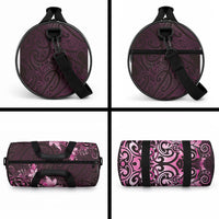 Matariki New Zealand Duffle Bag Maori Pattern Pink Galaxy LT05 - Polynesian Pride