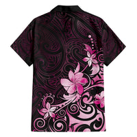 Matariki New Zealand Family Matching Summer Maxi Dress and Hawaiian Shirt Maori Pattern Pink Galaxy LT05 - Polynesian Pride