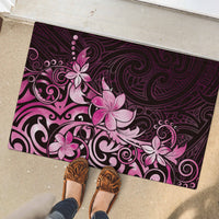 Matariki New Zealand Rubber Doormat Maori Pattern Pink Galaxy