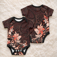 Matariki New Zealand Baby Onesie Maori Pattern Red Galaxy LT05 - Polynesian Pride