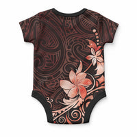 Matariki New Zealand Baby Onesie Maori Pattern Red Galaxy LT05 - Polynesian Pride