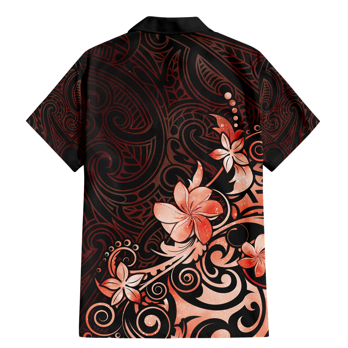 Matariki New Zealand Family Matching Mermaid Dress and Hawaiian Shirt Maori Pattern Red Galaxy LT05 - Polynesian Pride