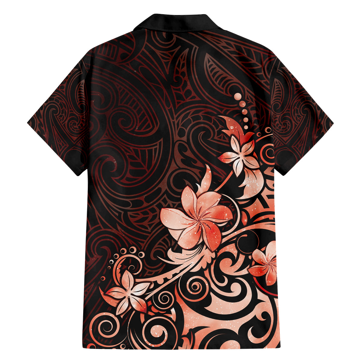 Matariki New Zealand Family Matching Summer Maxi Dress and Hawaiian Shirt Maori Pattern Red Galaxy LT05 - Polynesian Pride