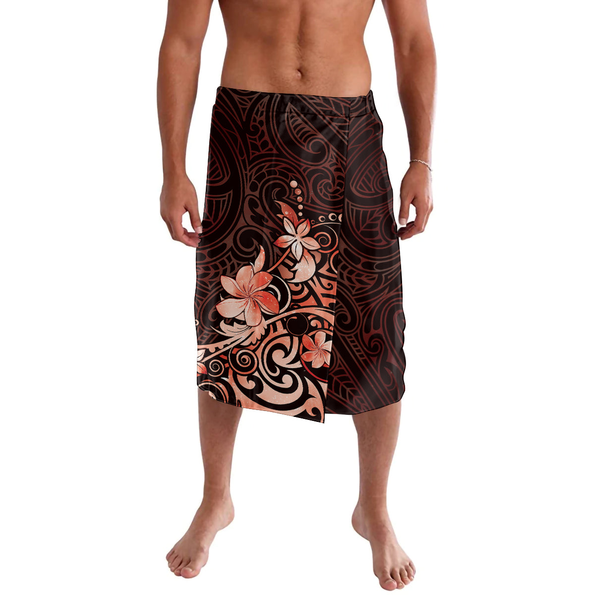 Matariki New Zealand Lavalava Maori Pattern Red Galaxy