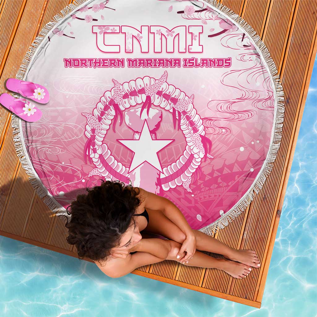 Sakura Marianas Beach Blanket CNMI Seal