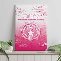 Sakura Marianas Canvas Wall Art CNMI Seal