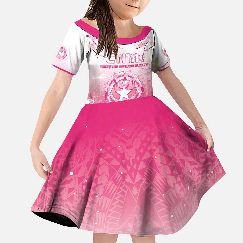 Personalized Sakura Marianas Family Matching Mermaid Dress and Hawaiian Shirt CNMI Seal