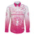 Personalized Sakura Marianas Family Matching Mermaid Dress and Hawaiian Shirt CNMI Seal