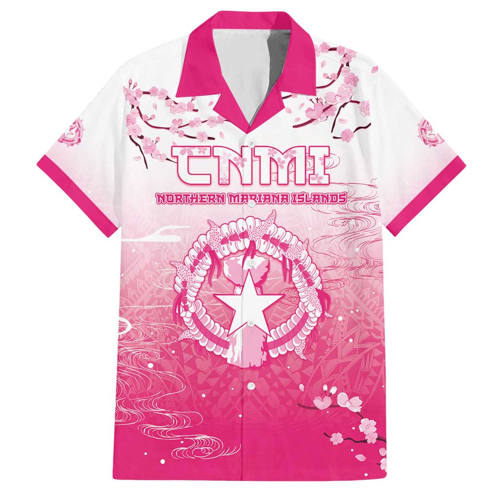 Personalized Sakura Marianas Family Matching Summer Maxi Dress and Hawaiian Shirt CNMI Seal