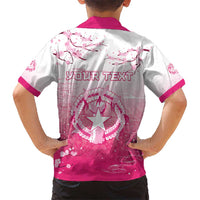 Personalized Sakura Marianas Hawaiian Shirt CNMI Seal