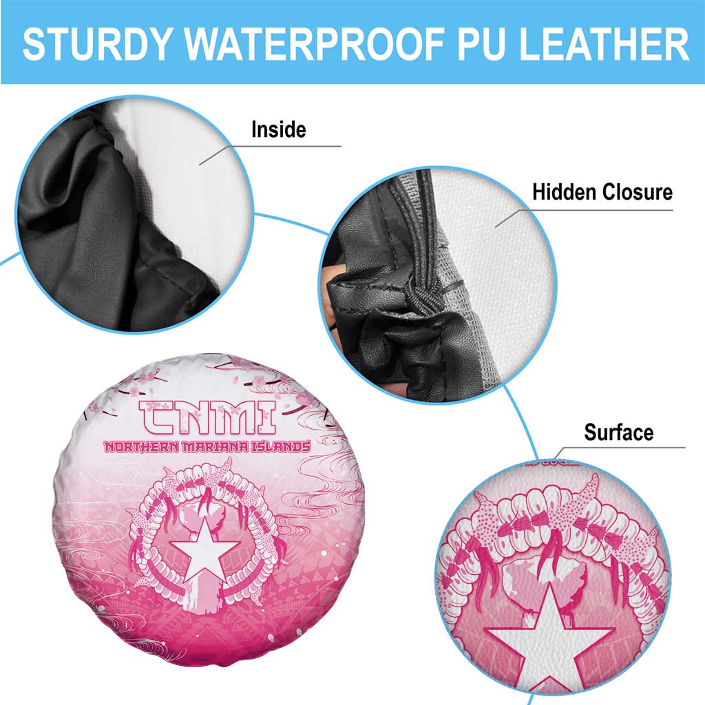 Sakura Marianas Spare Tire Cover CNMI Seal