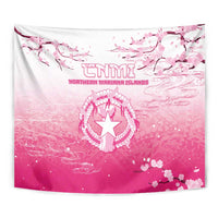 Sakura Marianas Tapestry CNMI Seal