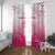 Sakura Marianas Window Curtain CNMI Seal