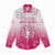 Personalized Sakura Marianas Women Casual Shirt CNMI Seal