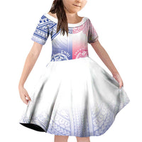 Custom Northern Mariana Islands And Japan Together Family Matching Off Shoulder Short Dress and Hawaiian Shirt