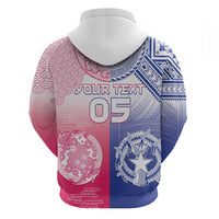 Custom Northern Mariana Islands And Japan Together Hoodie