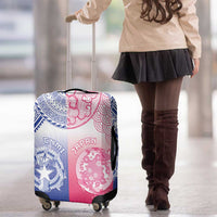 Northern Mariana Islands And Japan Together Luggage Cover