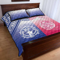 Northern Mariana Islands And Japan Together Quilt Bed Set