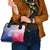 Northern Mariana Islands And Japan Together Shoulder Handbag
