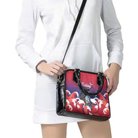 Guam Blue Marlin Fishing Shoulder Handbag Polynesian Style LT05 - Polynesian Pride