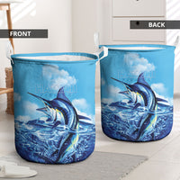 Hawaii Blue Marlin Fishing Laundry Basket LT05 - Polynesian Pride