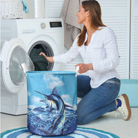 Hawaii Blue Marlin Fishing Laundry Basket LT05 - Polynesian Pride