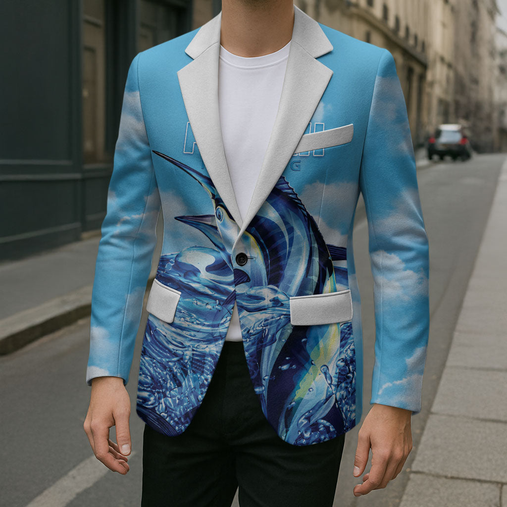 Hawaii Blue Marlin Fishing Blazer LT05 - Polynesian Pride