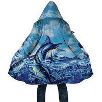 Hawaii Blue Marlin Fishing Cloak LT05 Unisex Blue - Polynesian Pride
