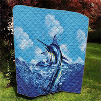 Hawaii Blue Marlin Fishing Quilt LT05 - Polynesian Pride
