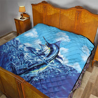 Hawaii Blue Marlin Fishing Quilt LT05 - Polynesian Pride