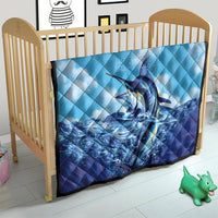 Hawaii Blue Marlin Fishing Quilt LT05 - Polynesian Pride